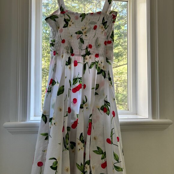 Maggie Tang cherry pattern dress Medium NWOT - Picture 2 of 5